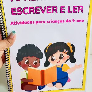 Aprendendo a Ler e Escrever – Apostila Completa para o 1º Ano (100 Atividades em PDF)